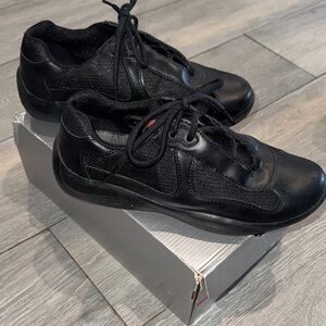 Mens prada lace sneaker